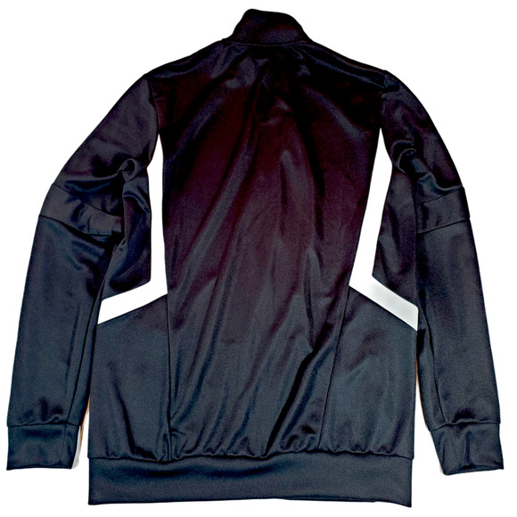 NWOT Adidas black and white zip up jacket size XL - Picture 2 of 2